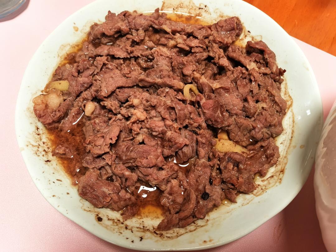 干蒸牛肉