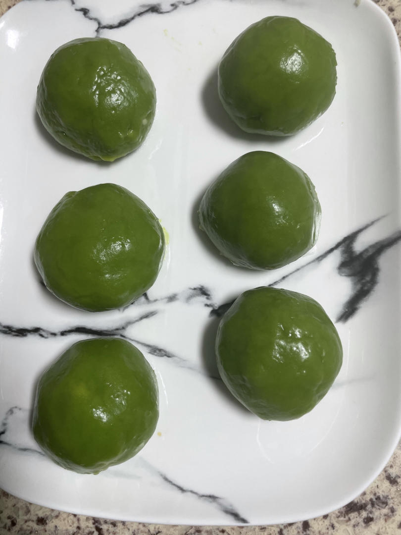 【腌笃鲜青团】