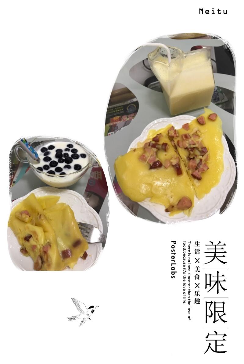 葱花鸡蛋饼