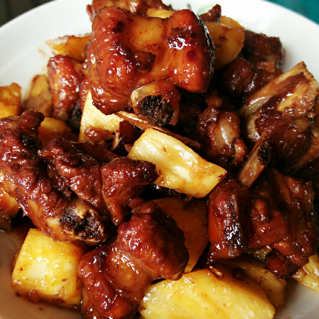 懒人版糖醋排骨