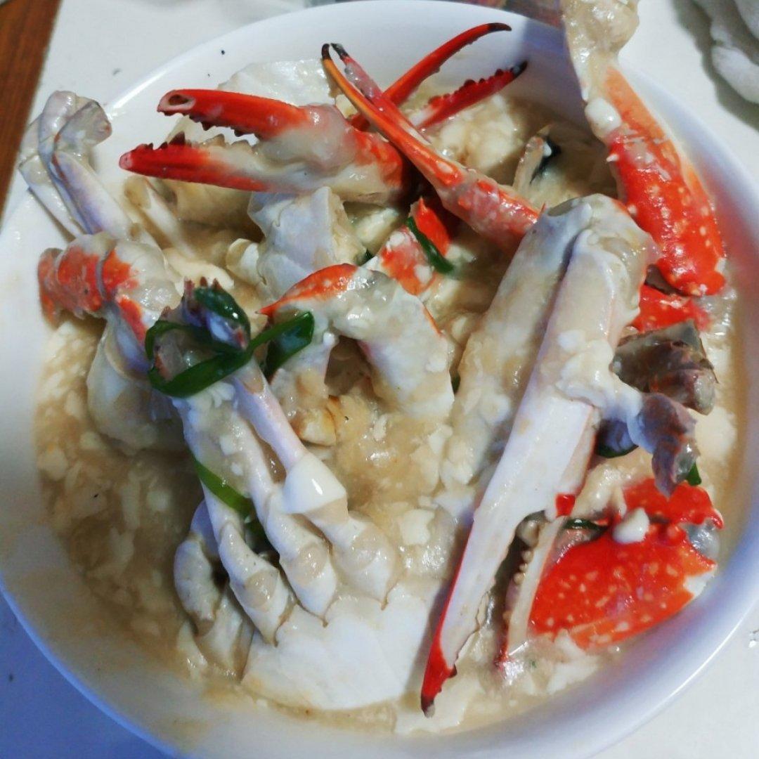 豆腐梭子蟹-原创