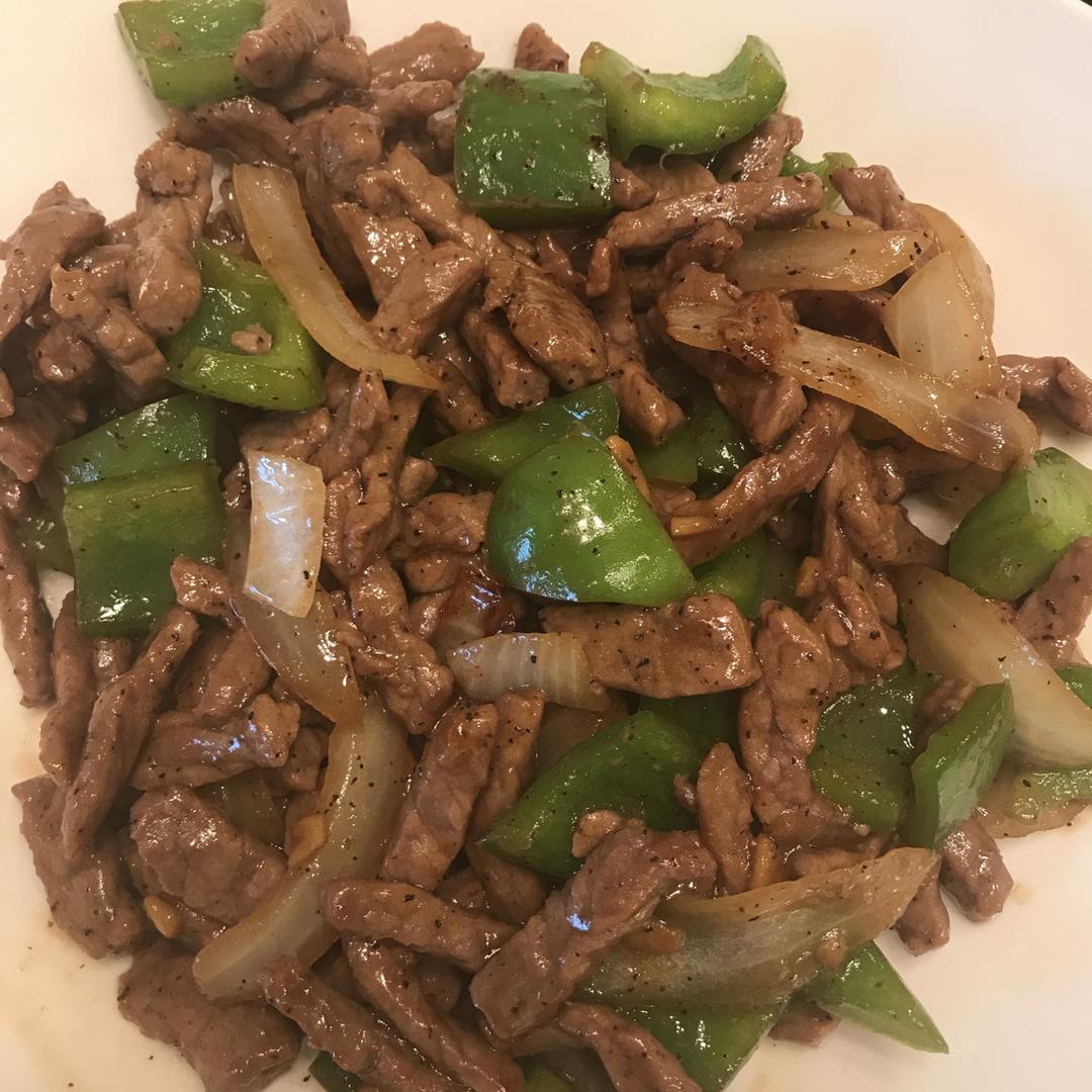 黑椒牛柳