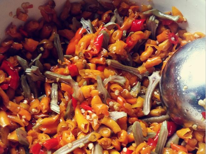 刀豆🆚剁辣椒的做法