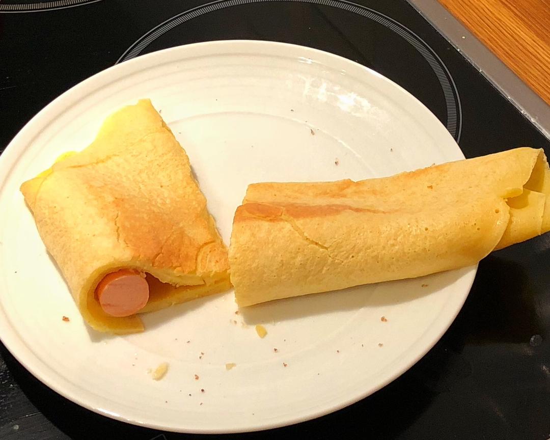 5分钟搞定蛋饼（卷）的做法