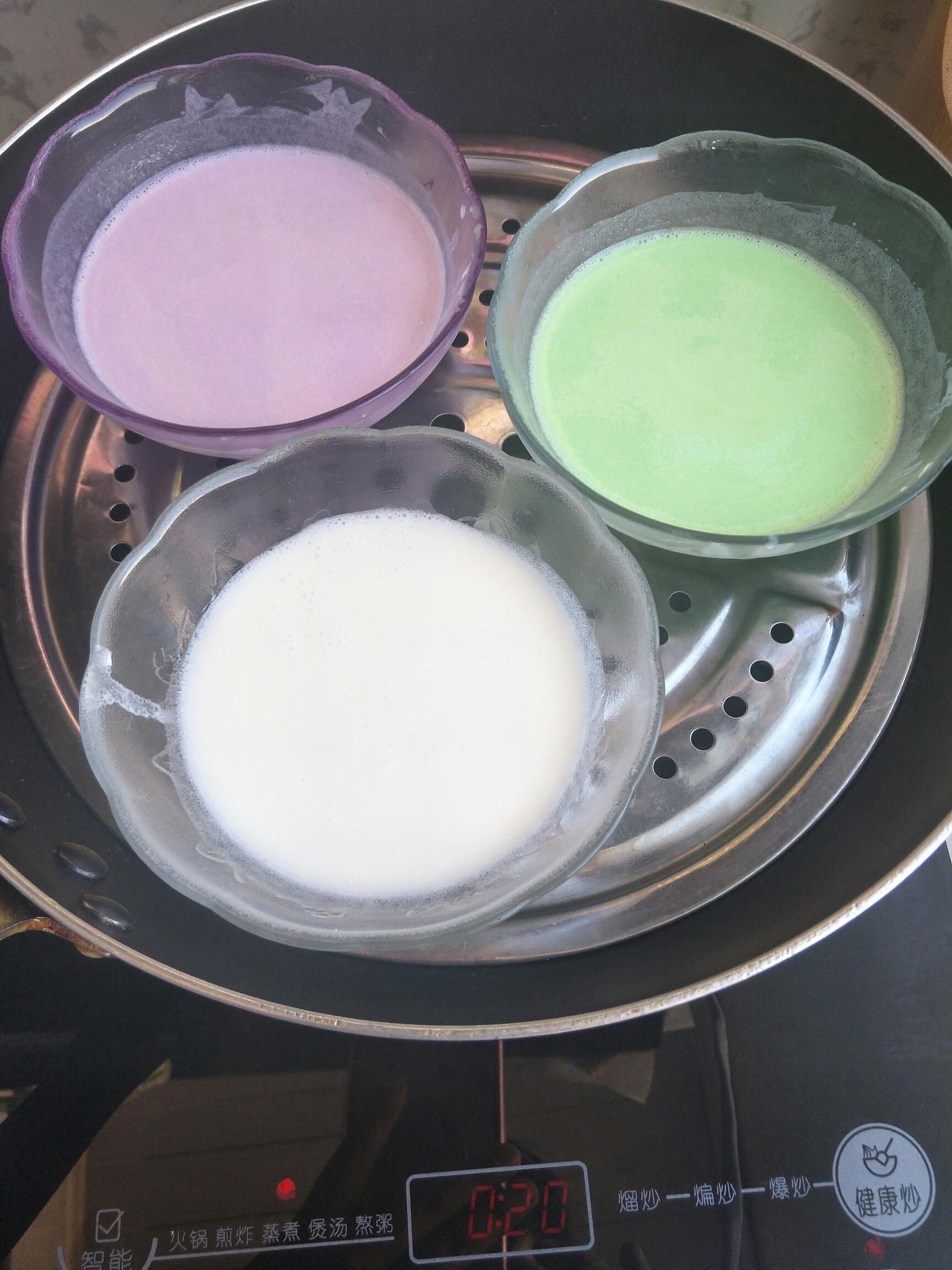 彩色冰皮月饼的做法 步骤4
