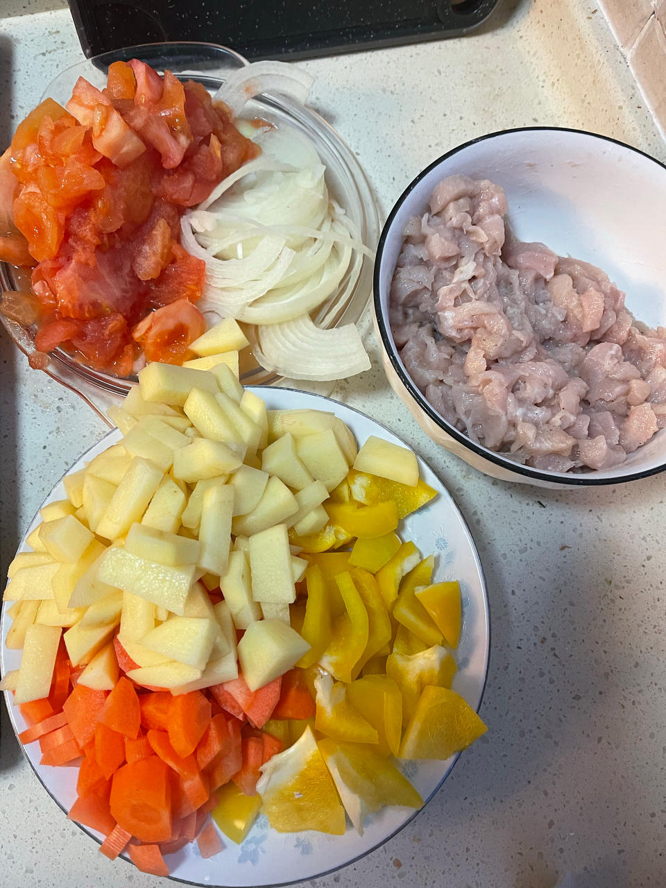 番茄鸡肉浓情焗饭【两人份】