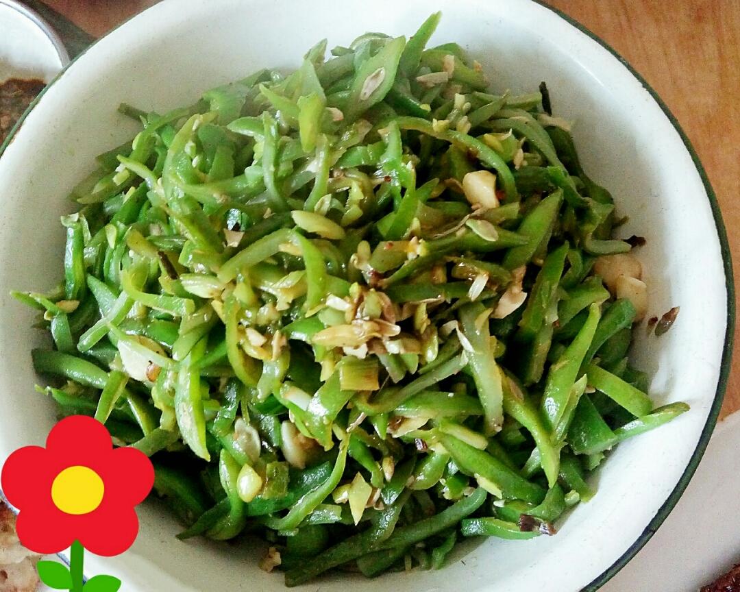 清炒豆角丝的做法