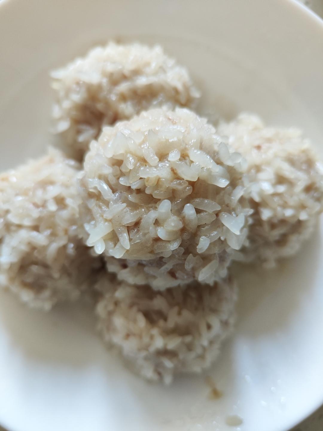 糯米咸蛋黄珍珠丸子