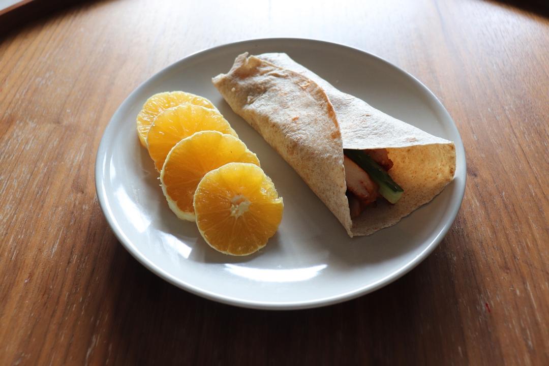 全麦鸡肉卷的做法