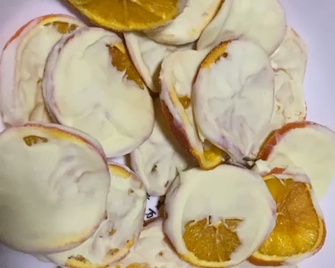 巧克力脐橙片（复刻薛记酸奶柑橘片）的做法