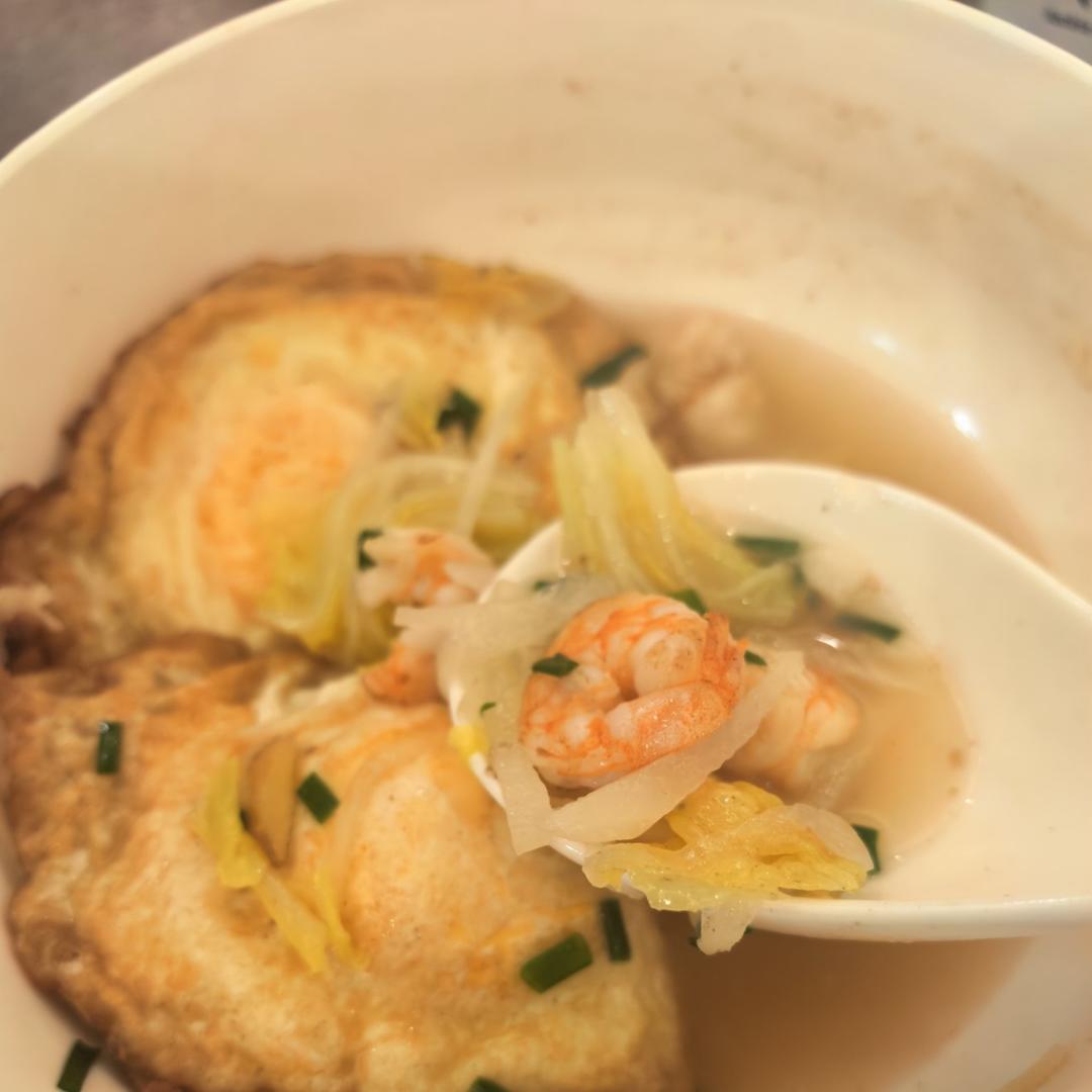 萝卜丝荷包蛋汤