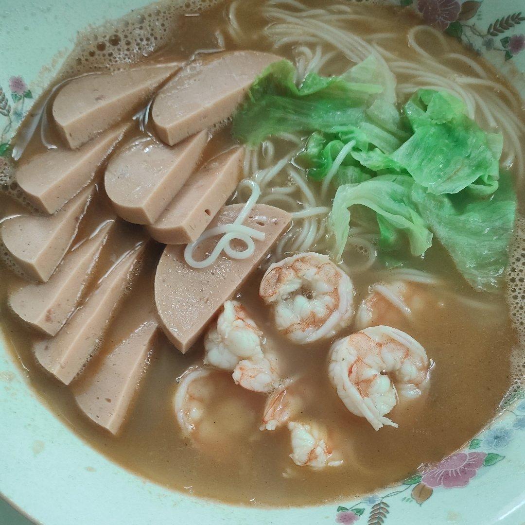 十分钟快手鲜虾面