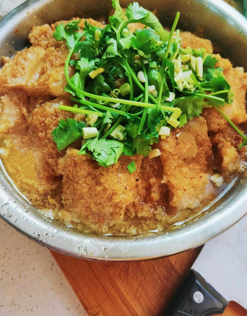 南瓜粉蒸肉
