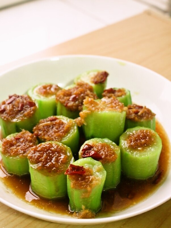 蒜蓉蒸丝瓜