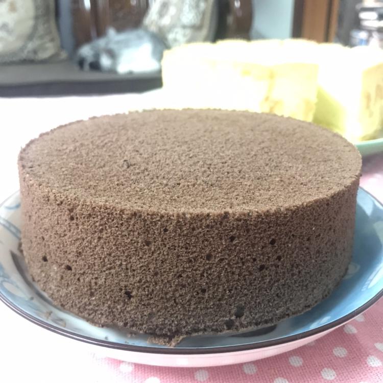 可可戚风蛋糕～8寸～百分百成功