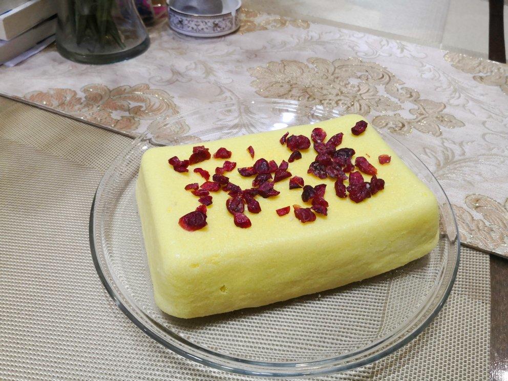 玉米面蒸蛋糕