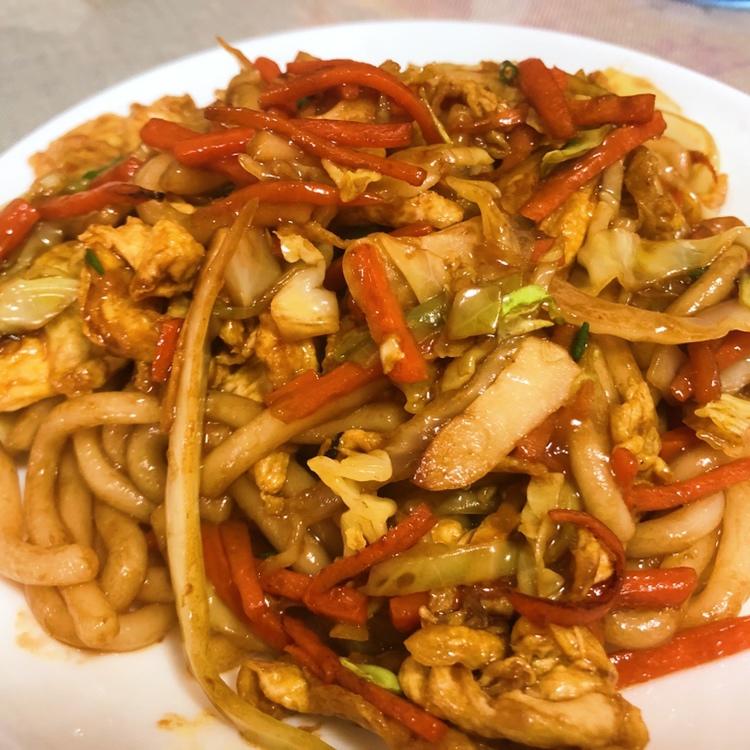 随心所欲的炒土豆粉