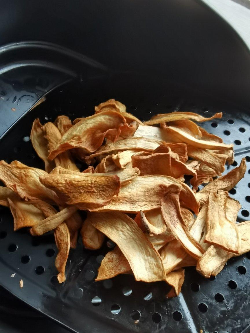 素食天天想吃的空气炸锅杏鲍菇