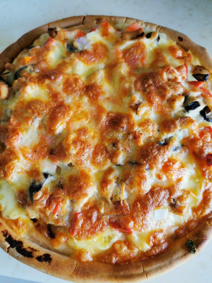 奥尔良鸡肉披萨