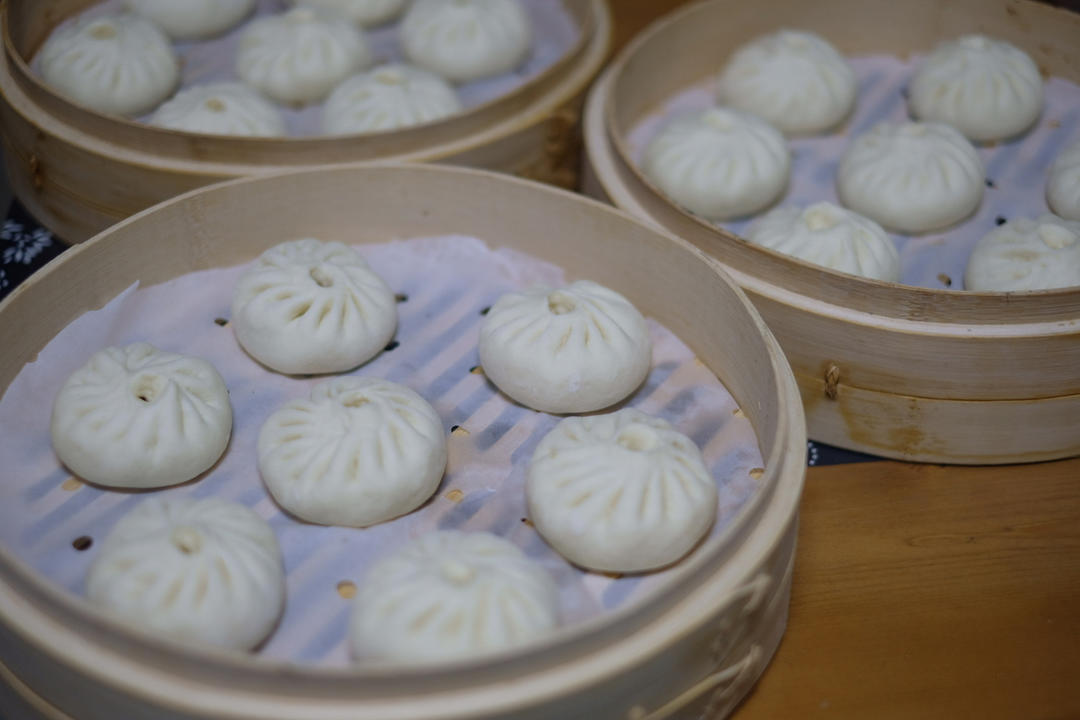 一次发酵肉包子