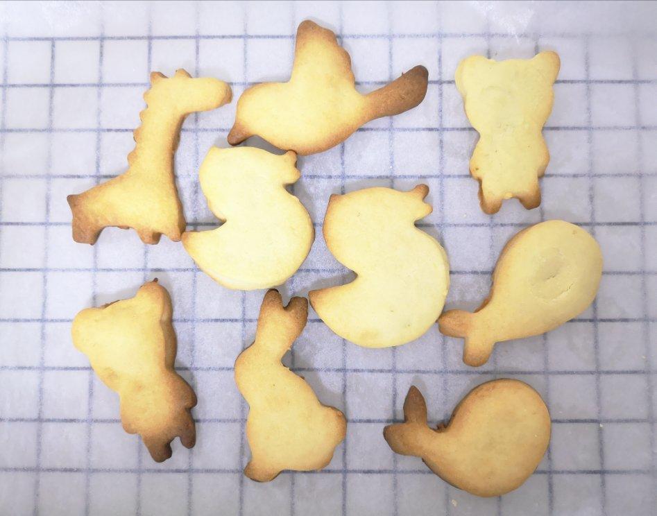 小可爱们来啦💗小动物黄油饼干｜烤箱美食