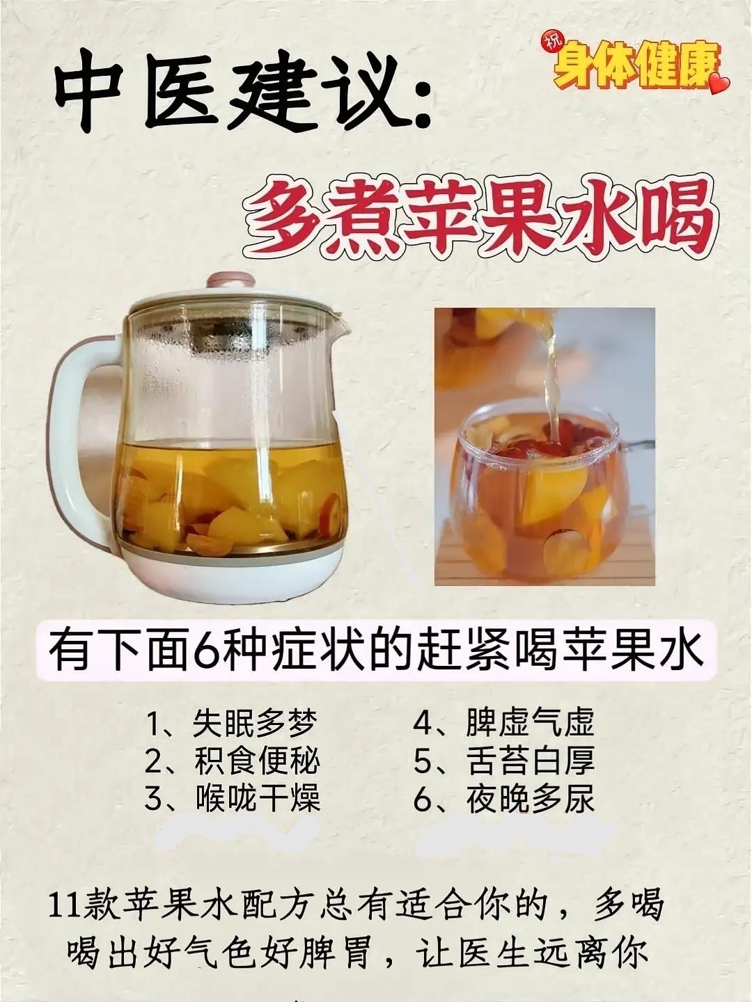 多喝苹果水 记录的做法