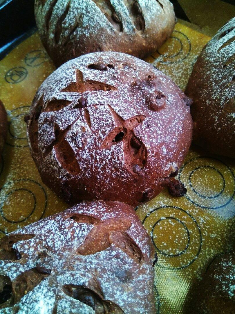 巧克力蔓越莓软欧