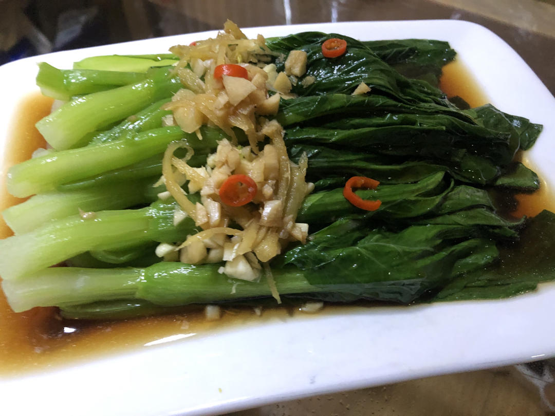 白灼菜心（附白灼类菜的小细节）