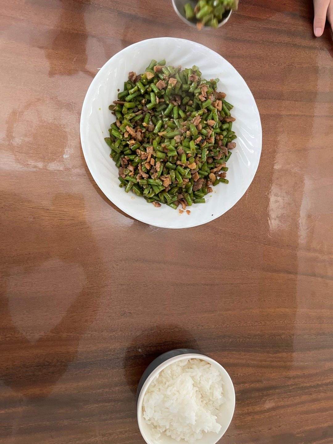 超下饭豇豆炒肉末