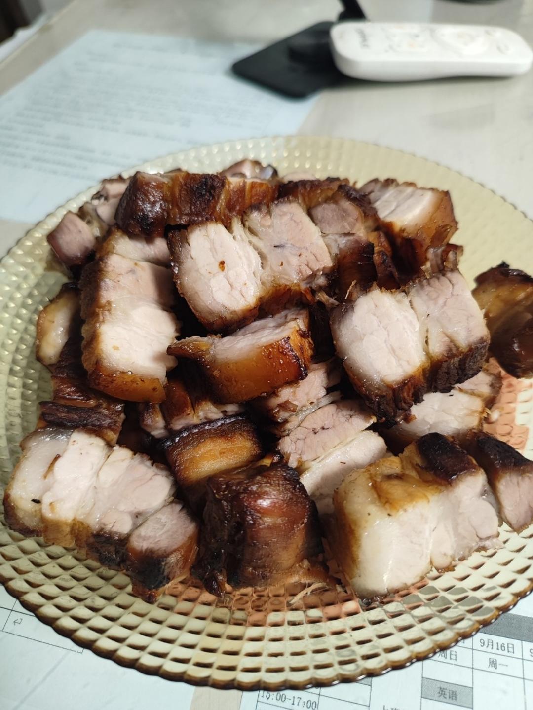 脆皮五花肉这样做 肥而不腻 巨香！！