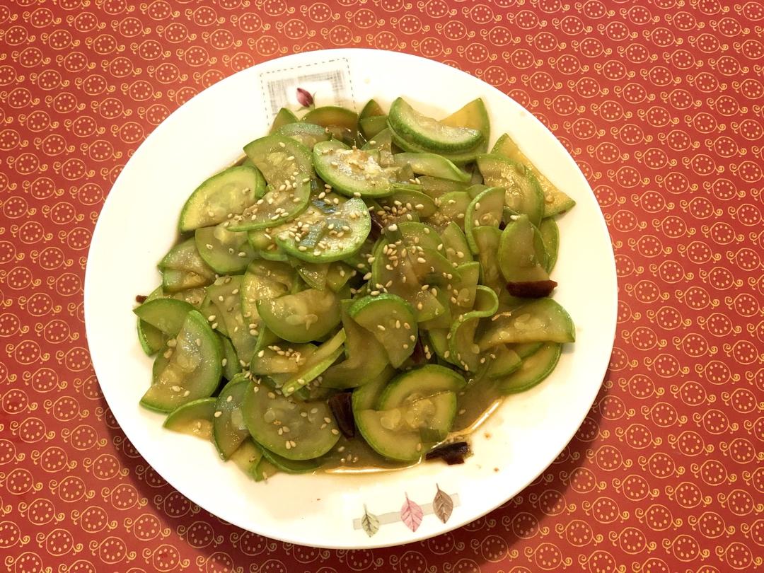 醋溜西葫芦