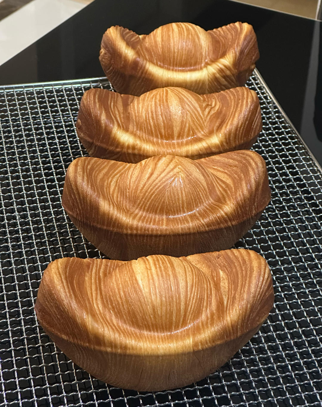 新年限定~超有氛围感的丹麦元宝吐司