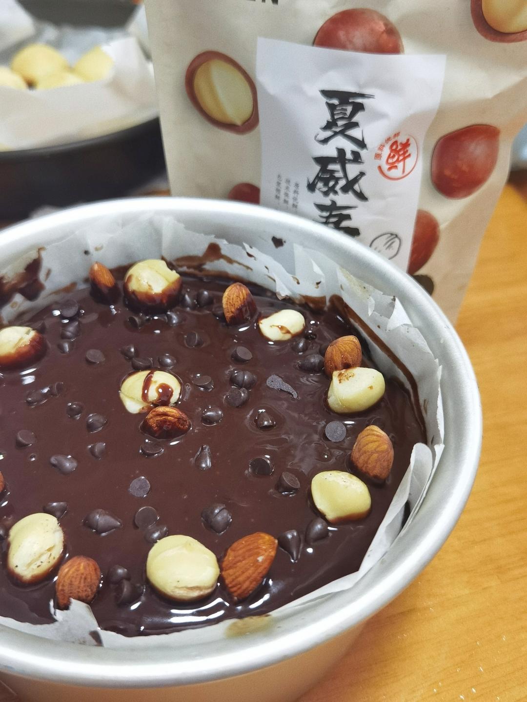 巧克力巴斯克蛋糕