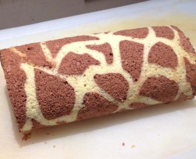 蛋糕卷的升级版—长颈鹿卷的做法