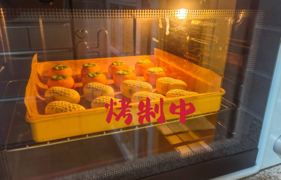 好柿终究会花生！2021年最火月饼教程！果蔬粉替代芝士粉教程！