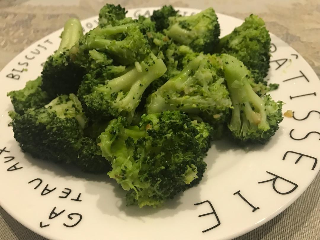 蚝油蒜蓉西兰花