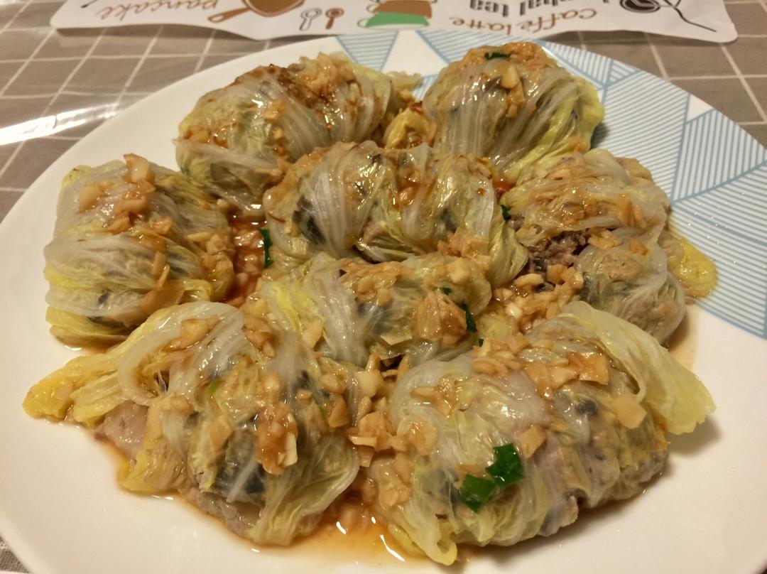 肉酿白菜卷