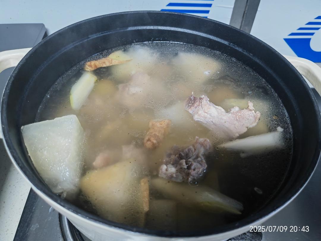 冬瓜排骨汤，夏天的味道