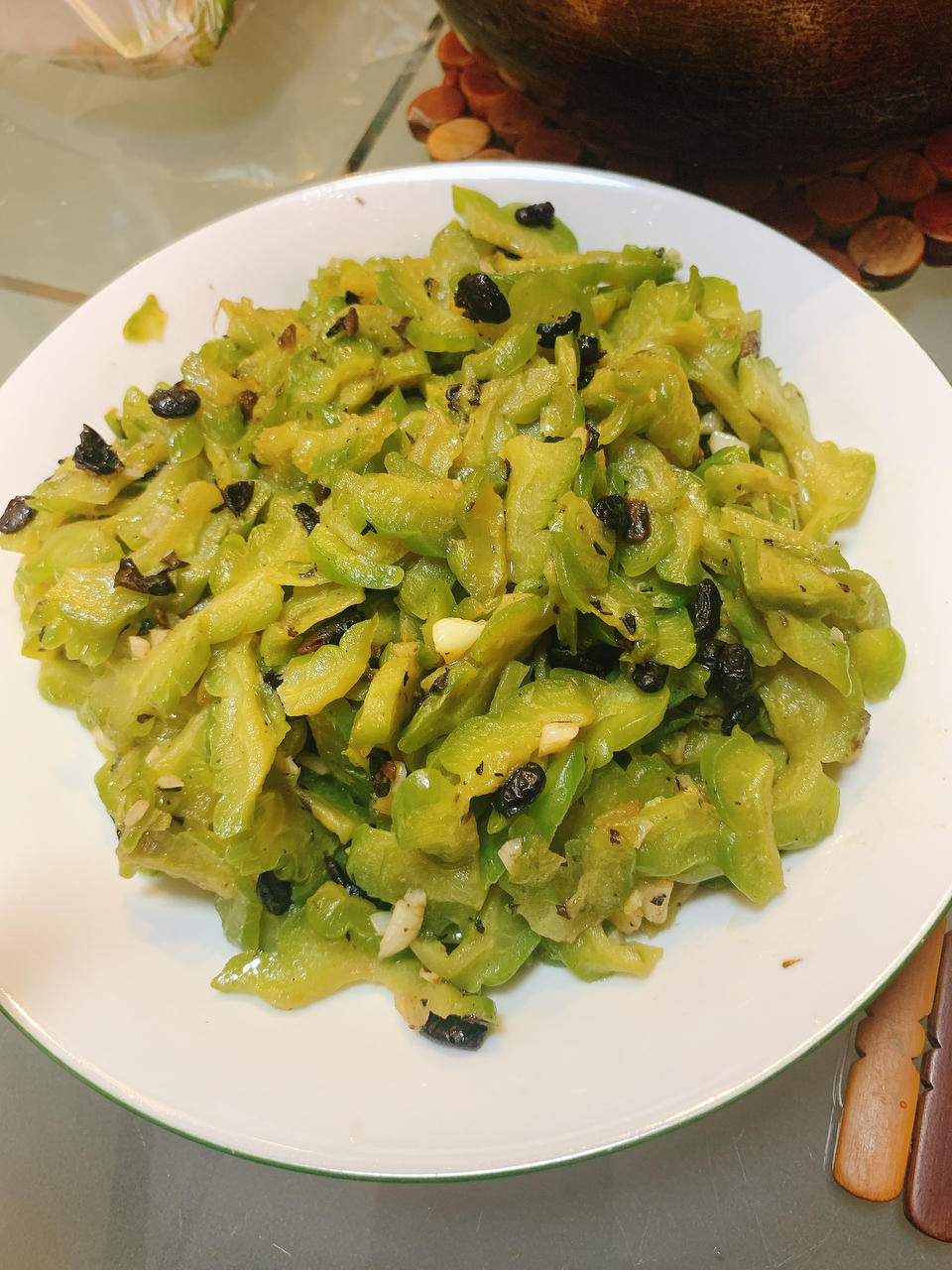 豆豉炒苦瓜