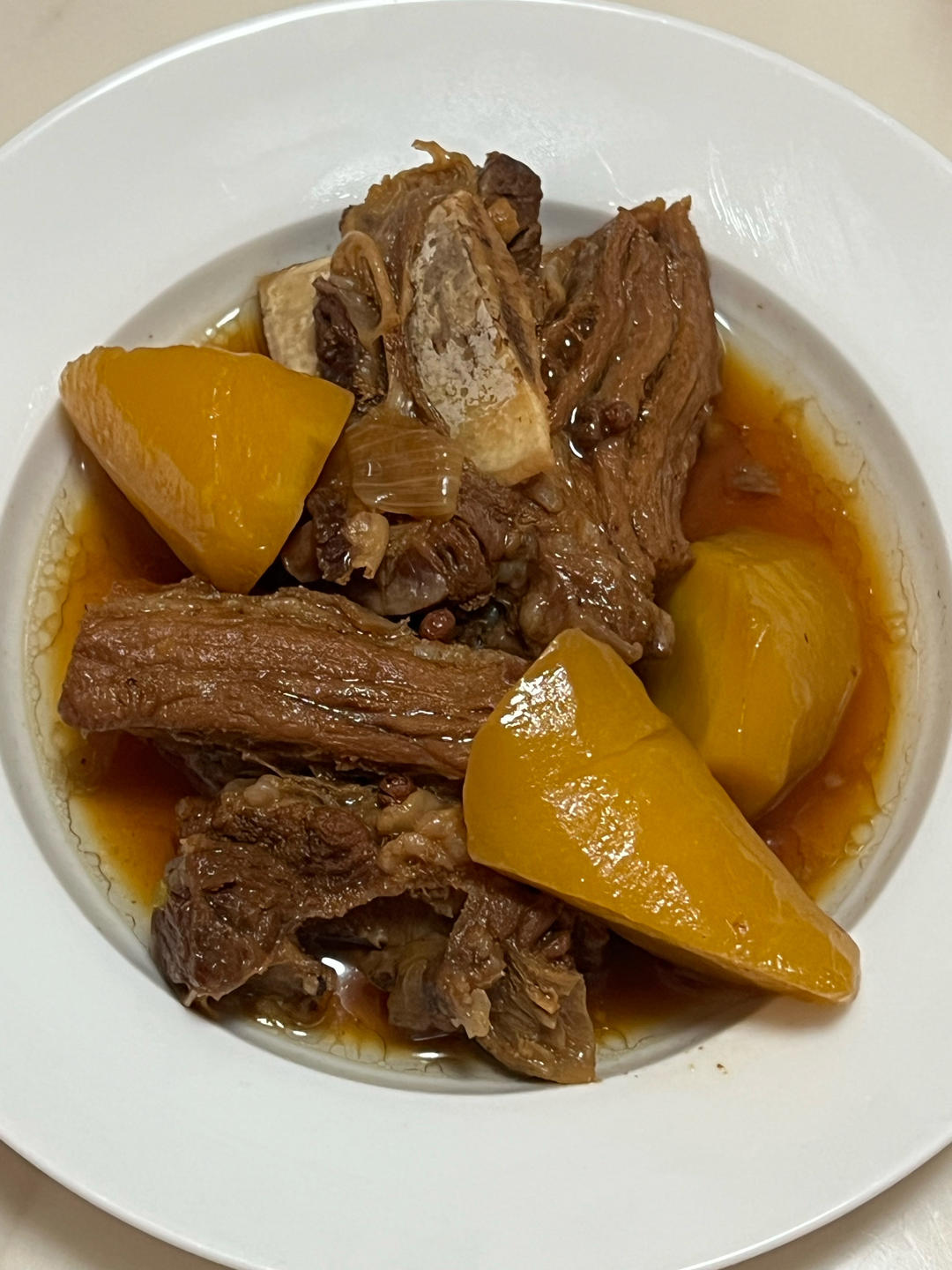红烧牛排骨