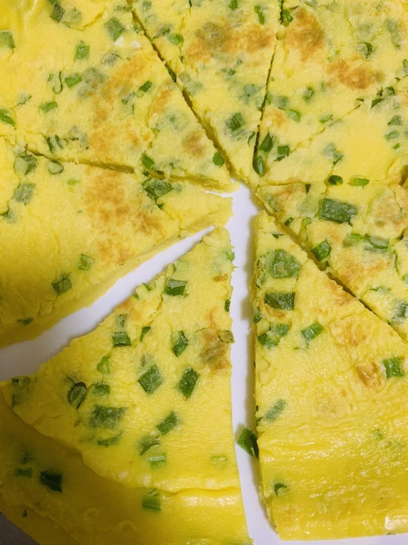 葱花鸡蛋饼