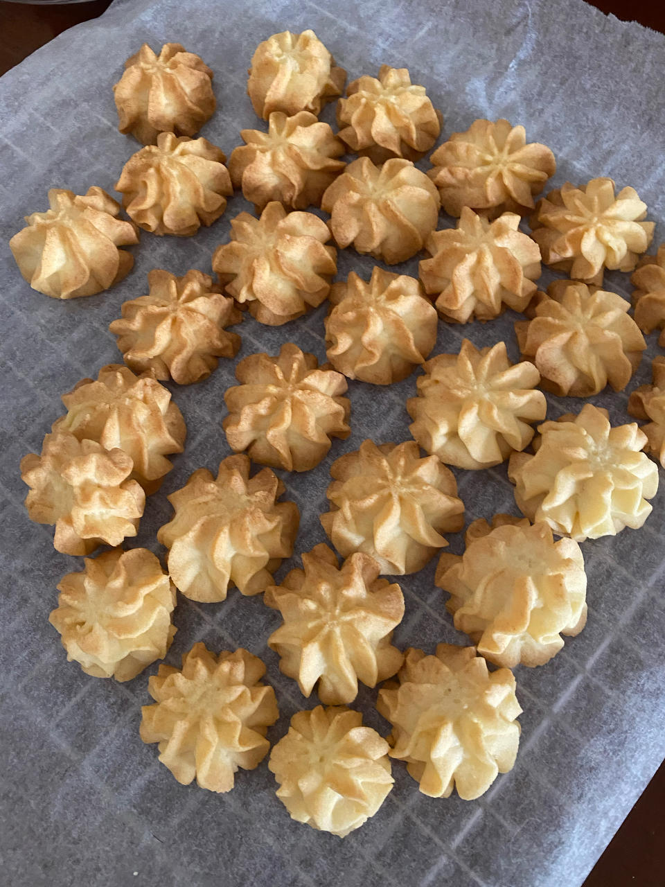 曲奇饼干，完美配方超好挤，酥到不敢碰，一个月还能酥掉渣