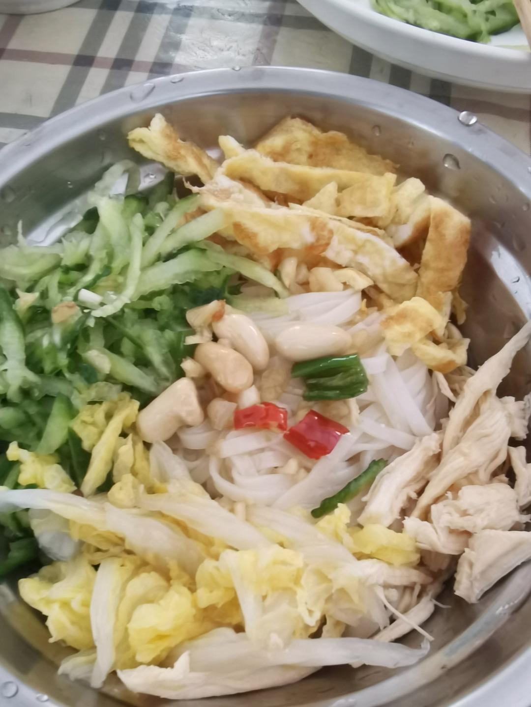 鸡丝凉面 好吃不胖