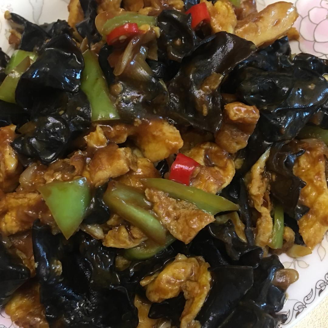鱼香鸡蛋