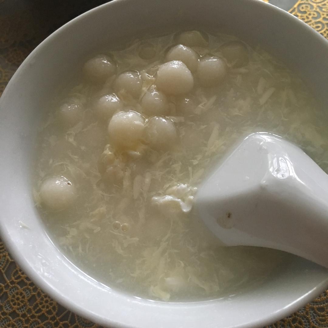蛋花酒酿圆子