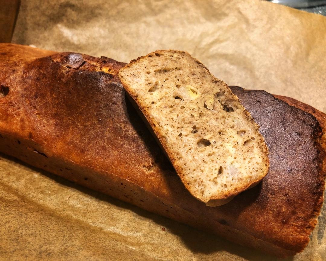 快手高蛋白香蕉蛋糕（无水无糖无油版）