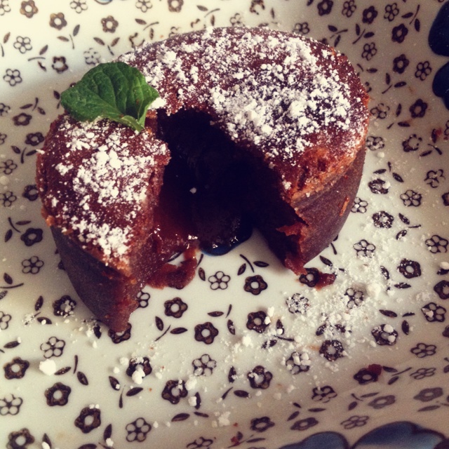Chocolate lava cake（熔岩蛋糕）