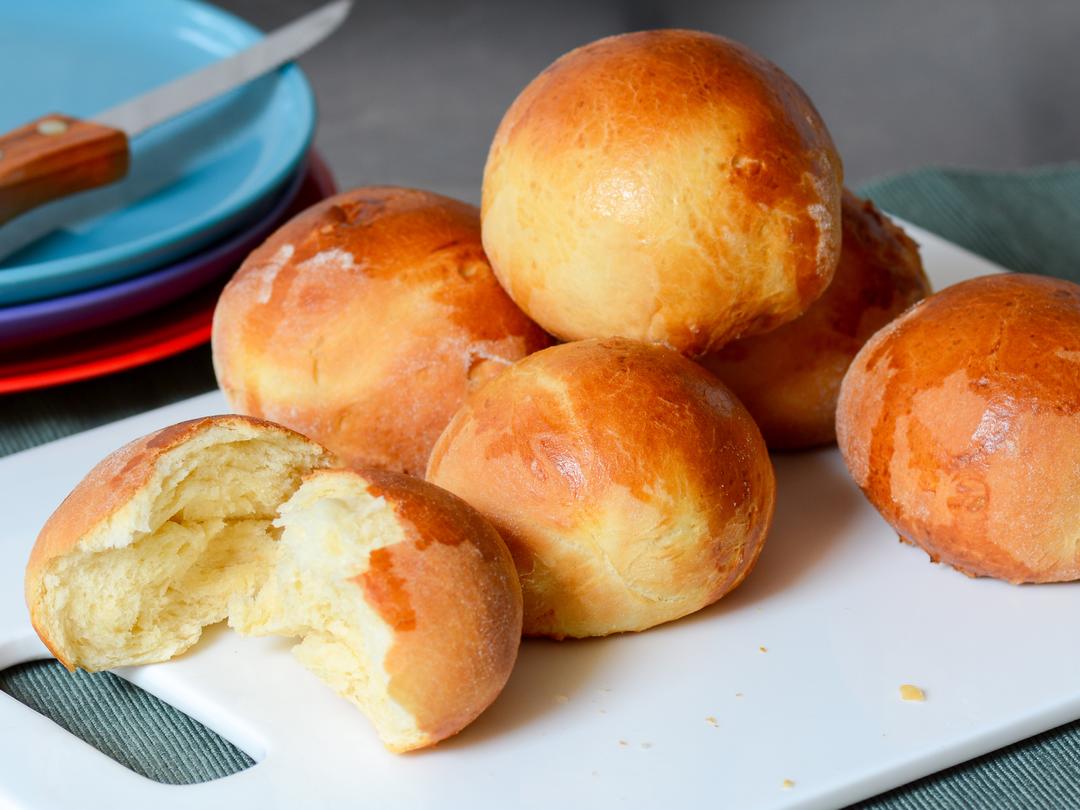 空气炸锅奶油蛋卷面包的做法