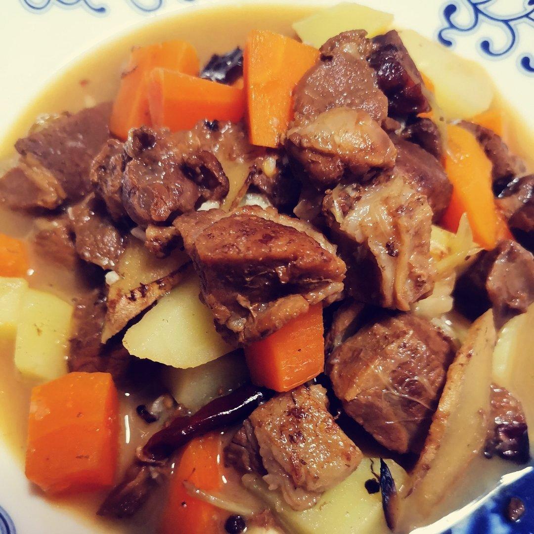 红焖羊肉