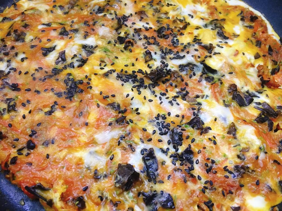 土豆丝鸡蛋饼